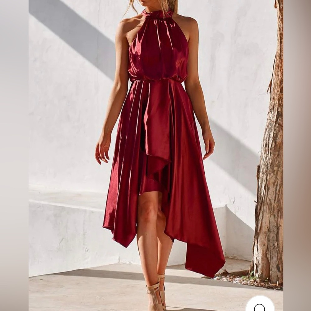 Jaus Kathleen Dress - Red